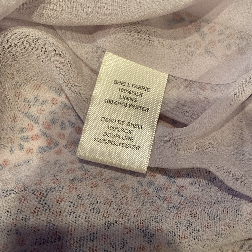 NWT Rebecca Taylor silk bohemian paisley floral tiered ruffle silk skirt Size 0 - Picture 7 of 12